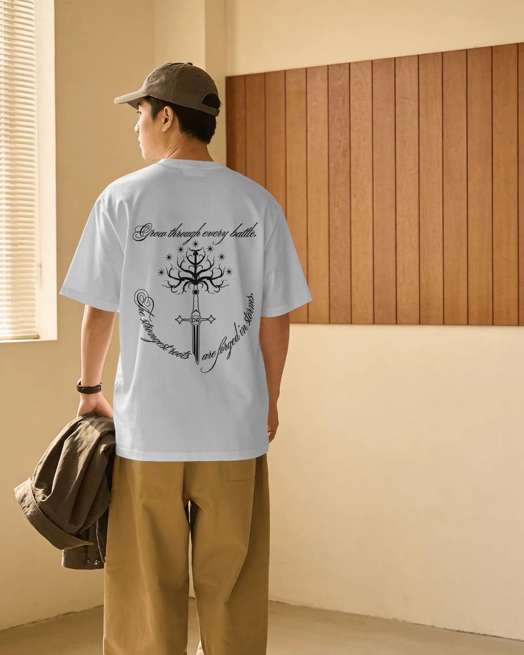 Rooted in Chaos Oversized Tee